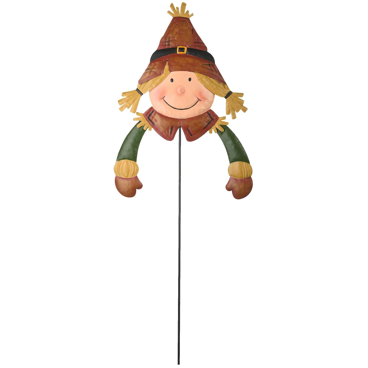 26" Scarecrow Gal Garden Stake